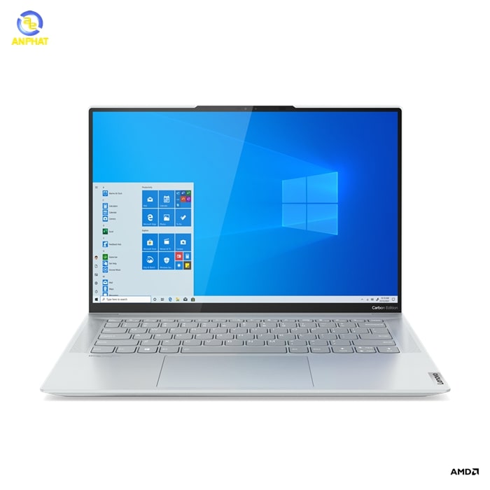 Laptop Lenovo Yoga Slim 7 Carbon 14ACN6 82L0005AVN (Ryzen™ 7-5800U | 16GB | 1TB SSD | AMD Radeon | 14 inch 2.8K | Win 11 | Xám)