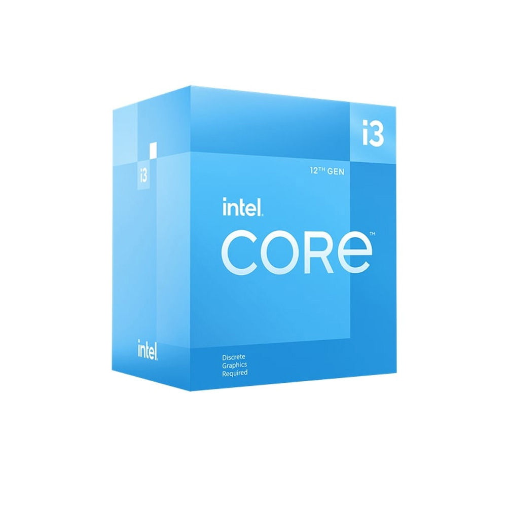 CPU Intel Core i3 12100 (Intel LGA1700 - 4 Core - 8 Thread - Base 3.3Ghz - Turbo 4.3Ghz - Cache 12MB)