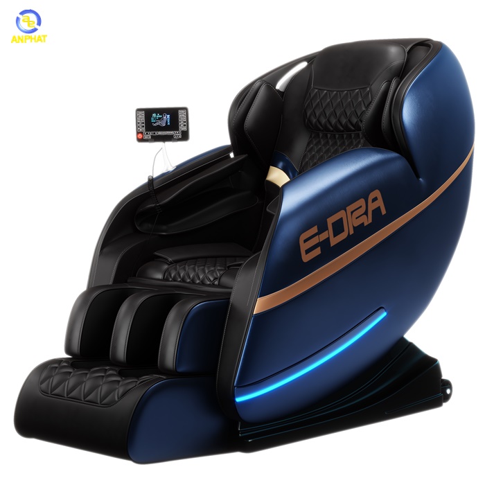 Ghế Massage Luxury E-Dra - Hestia EMC102 Blue - Màu Xanh
