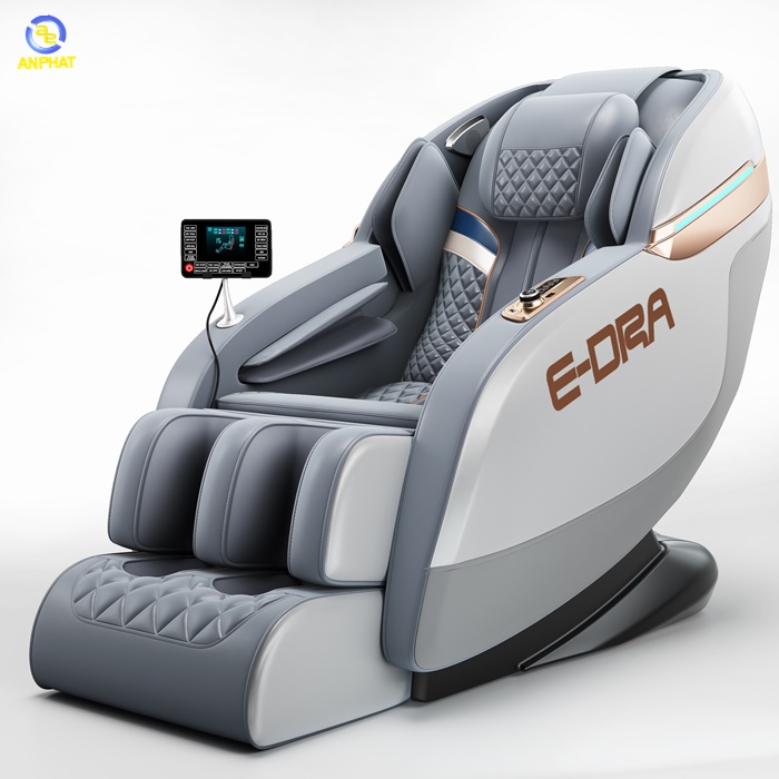Ghế Massage Luxury E-Dra - Hestia EMC103 - Màu Be Xám