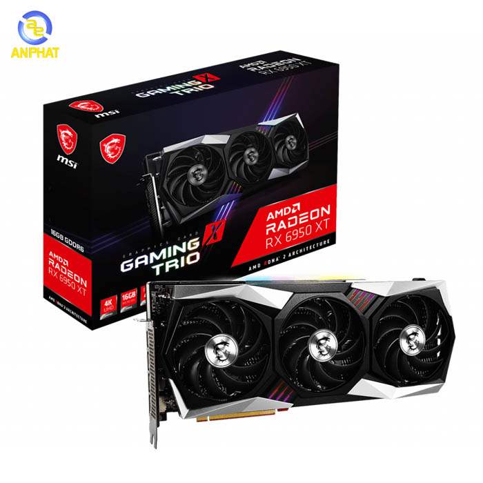 VGA MSI Radeon RX 6950 XT GAMING X TRIO 16GB GDDR6