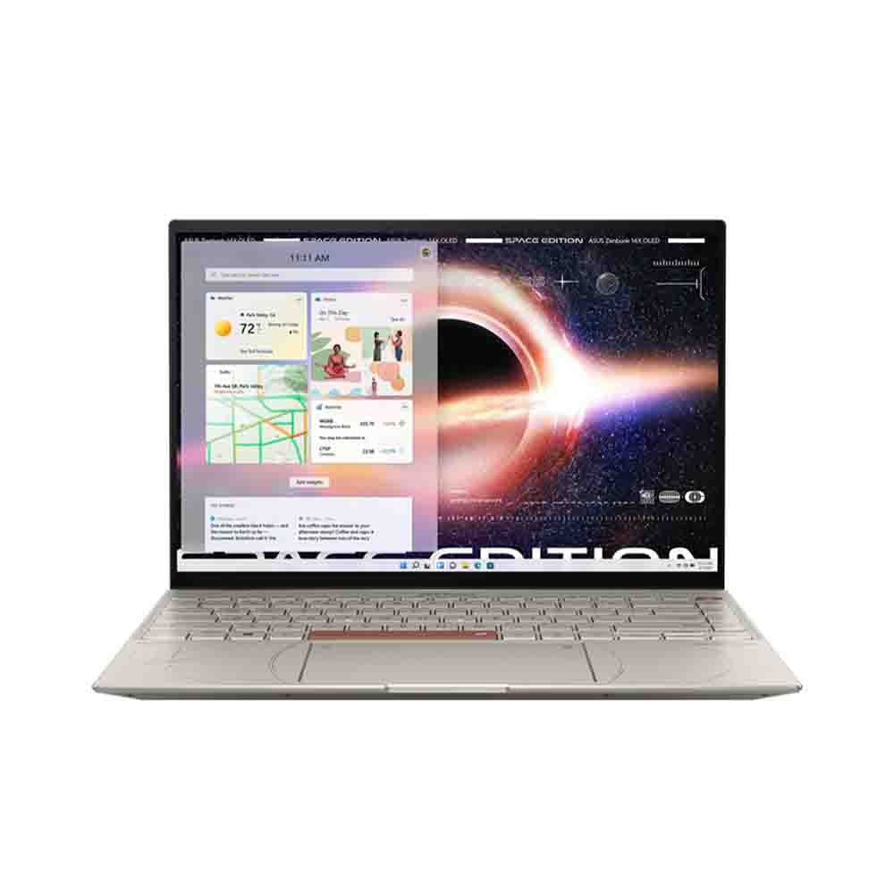 Laptop Asus Zenbook 14X OLED UX5401ZAS-KN070W (Core™ i7-12700H | 16GB | 1TB SSD | Intel Iris Xe | 14.0-inch 2.8K OLED | Windows 11 | Zero-G Titanium)
