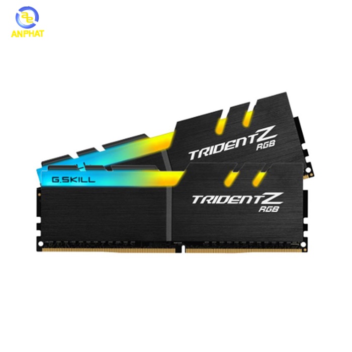 RAM Desktop G.SKILL Trident Z RGB 64GB DDR4 3600MHz (F4-3600C18D-64GTZR)
