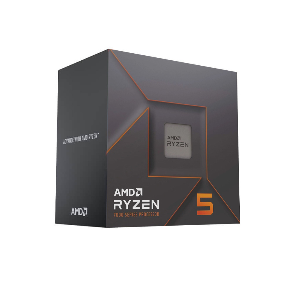 CPU AMD Ryzen 5 7600X (AMD AM5 - 6 Core - 12 Thread - Base 4.7Ghz - Turbo 5.3Ghz - Cache 38MB)