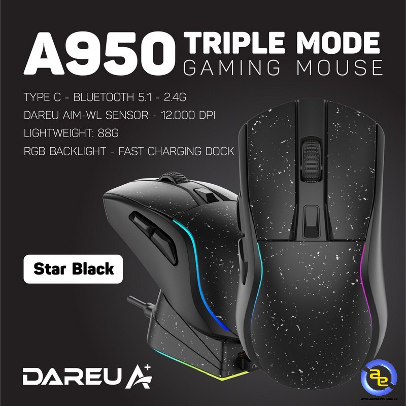 DareU A950 là một trong những sản phẩm không thể thiếu được của những game thủ đích thực. Với thiết kế đẹp mắt và độ bền cao, DareU A950 mang đến cho bạn trải nghiệm chơi game tuyệt vời nhất.