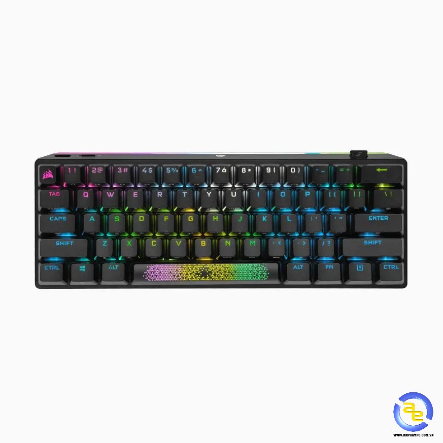 Bàn phím cơ Corsair K70 Pro Mini RGB Wireless Red switch