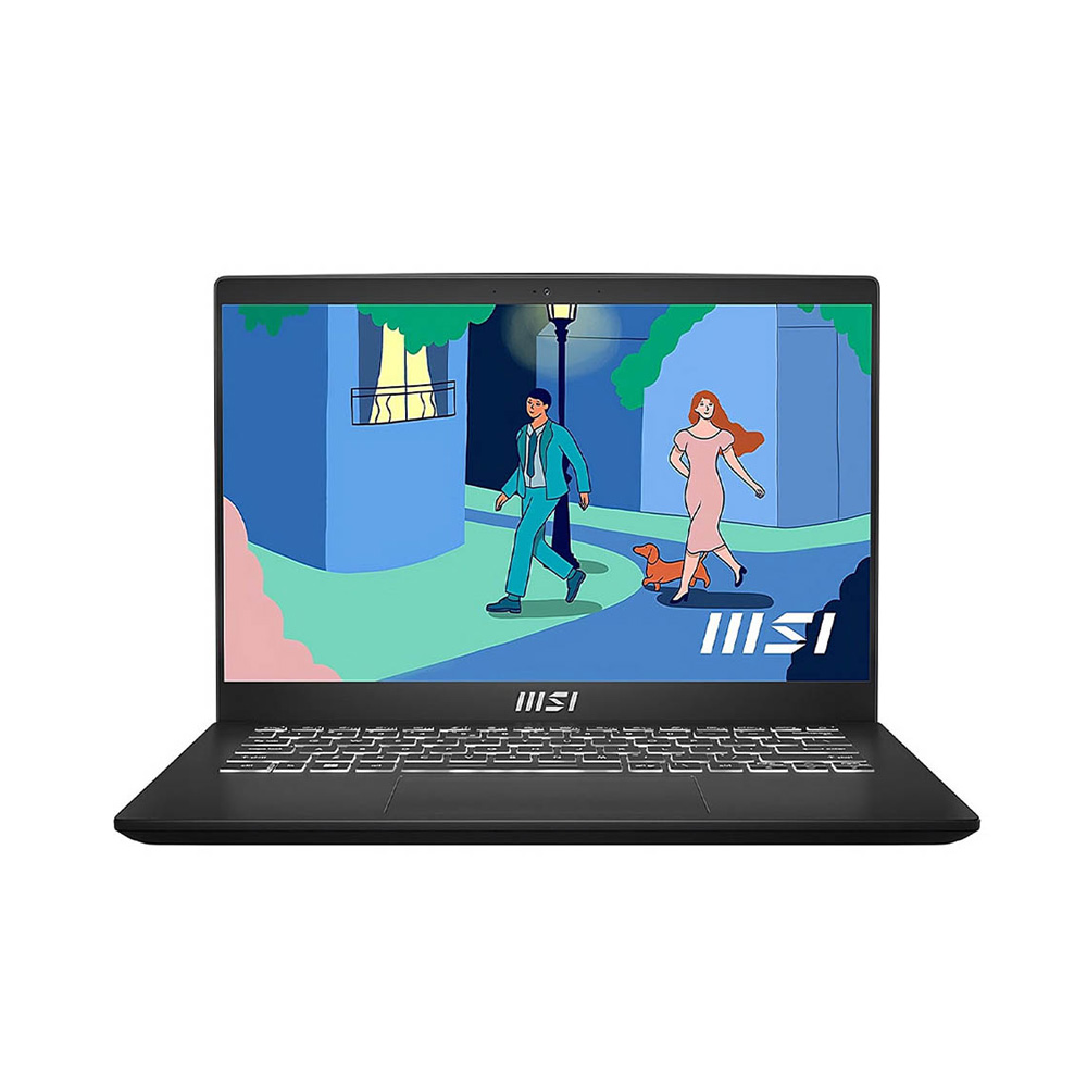 Laptop MSI Modern 14 C12M 241VN (i7-1255U | 8GB | 512GB | Iris Xe Graphics | 14 inch FHD | Windows 11 | Black)