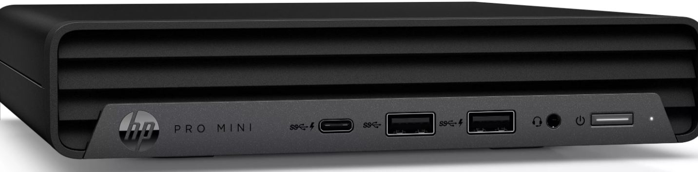 Máy tính để bàn đồng bộ HP Pro Mini 400 G9 _73D16PA( i3 12100T | 4GB DDR4 | SSD 256GB | KB_M | W11H | 1Yr Onsite)