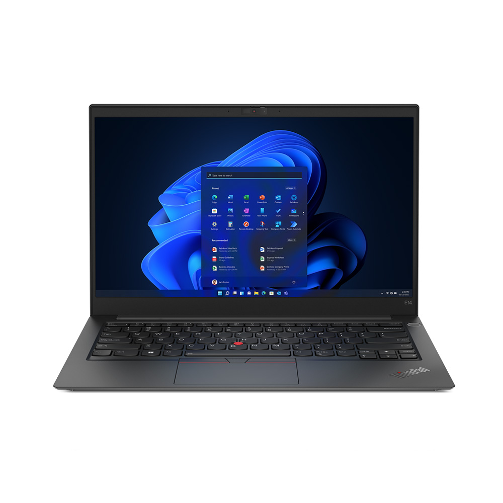 Laptop Lenovo ThinkPad E14 Gen 4 21E300E1VN (Core i5-1240P | 16GB | 512GB | Iris Xe Graphics | 14 inch FHD | Win 11 | Đen)