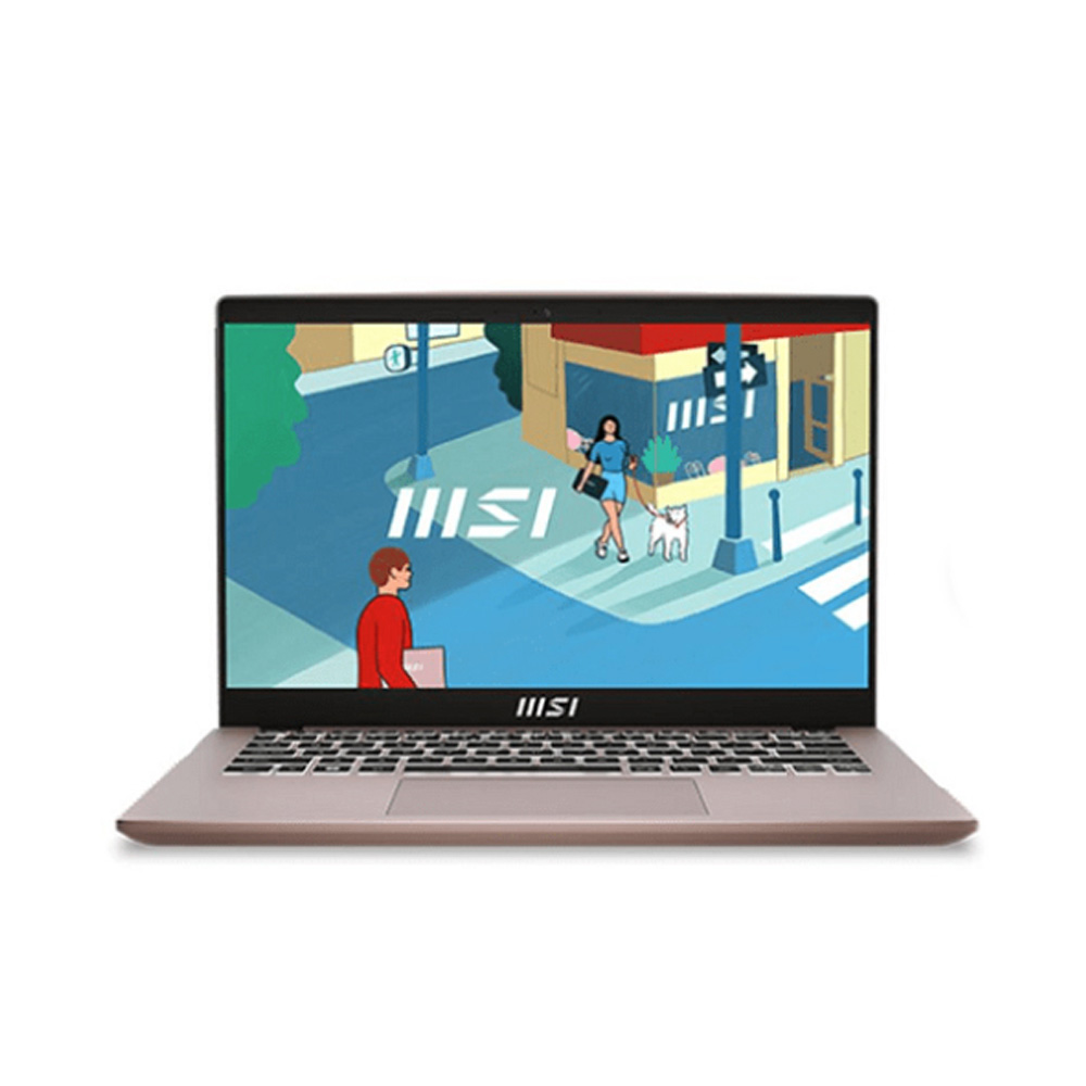 Laptop MSI Modern 14 C13M 610VN (Intel Core i5-1335U | 8GB | 512GB | Intel Iris Xe | 14 inch FHD | Win 11 | Beige Rose)