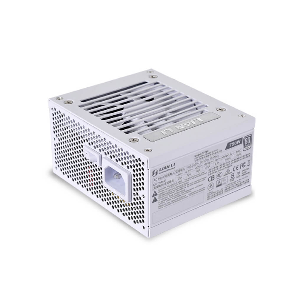 Nguồn máy tính Lian Li SP750 750W SFX White (80 Plus Gold | Full Modular | Màu Trắng)