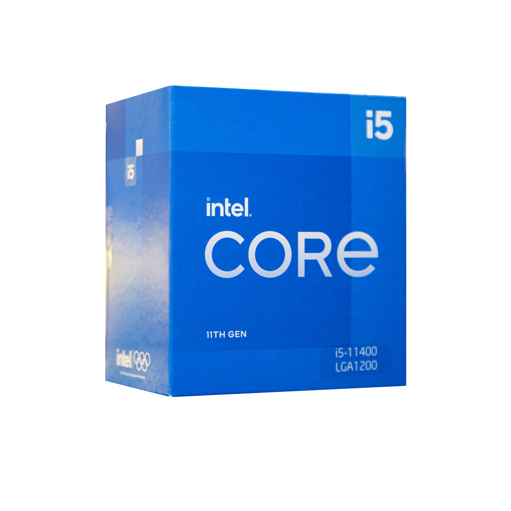 CPU Intel Core i5 11400 (Intel LGA1200 - 6 Core - 12 Thread - Base 2.6Ghz - Turbo 4.4Ghz - Cache 12MB) - BOX NK