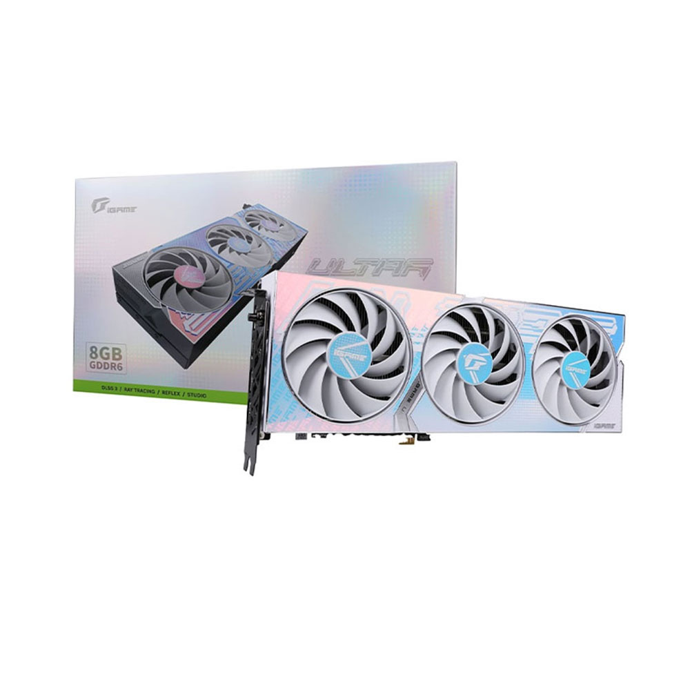 VGA COLORFUL IGAME GEFORCE RTX 4060 ULTRA WHITE OC 8GB-V