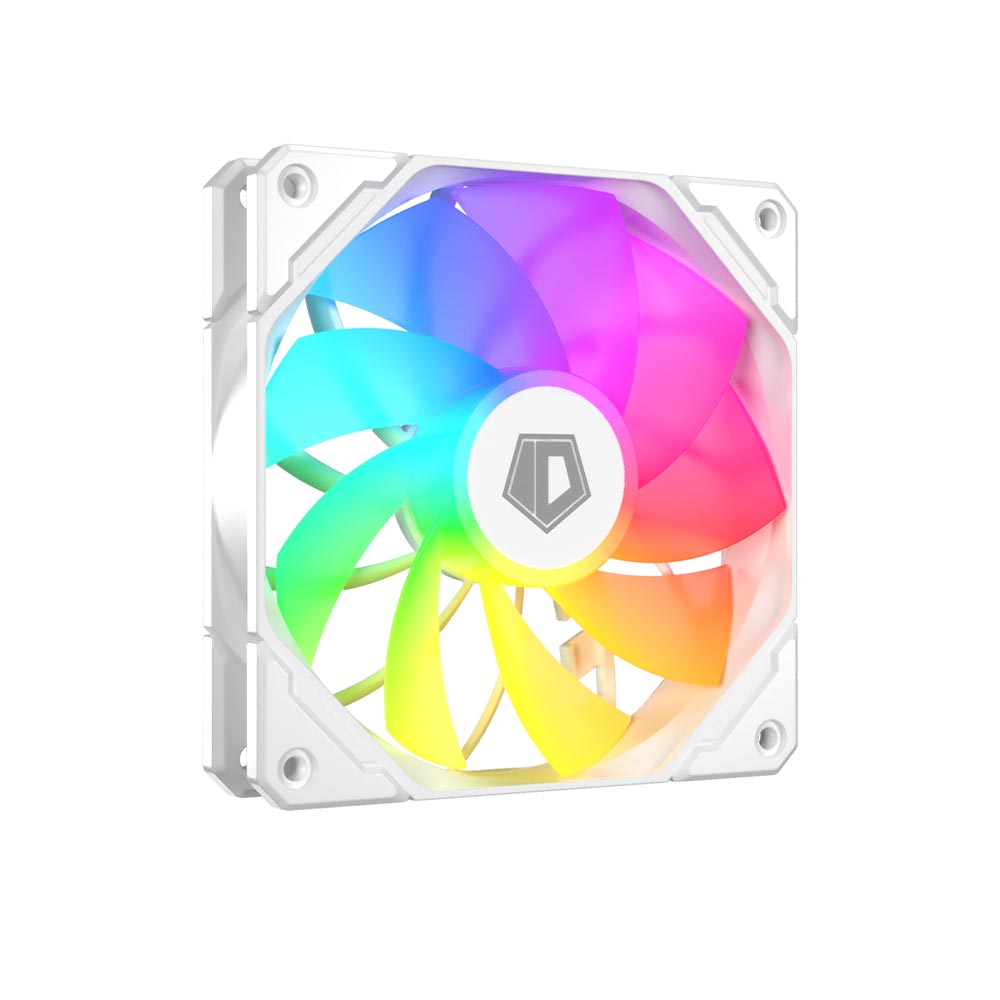 FAN CASE ID-COOLING TF-12025-ARGB SNOW REVERSE (CÁNH QUẠT ĐẢO CHIỀU)