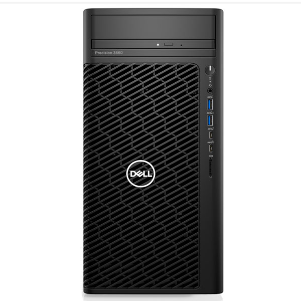 Máy tính trạm Workstation Dell Precision 3660 Tower WST3660 (Core i9-12900K/ 8GB / SSD 256GB_1TB HDD / Intel® UHD Graphics 770/ DVDRW/ PSU 500W/ Mouse/ Keyboard/ Ubuntu/ 3yr)