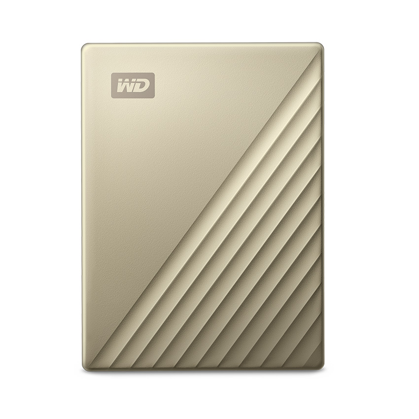 Ổ cứng gắn ngoài WD My PassPort Ultra 2.5" 2TB USB Type C (màu gold)