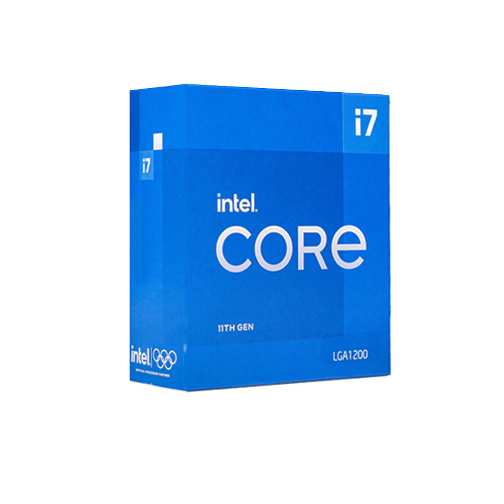 CPU Intel Core i7 11700 (Intel LGA1200 - 8 Core - 16 Thread - Base 2.5Ghz - Turbo 4.9Ghz - Cache 16M) - BOX NK