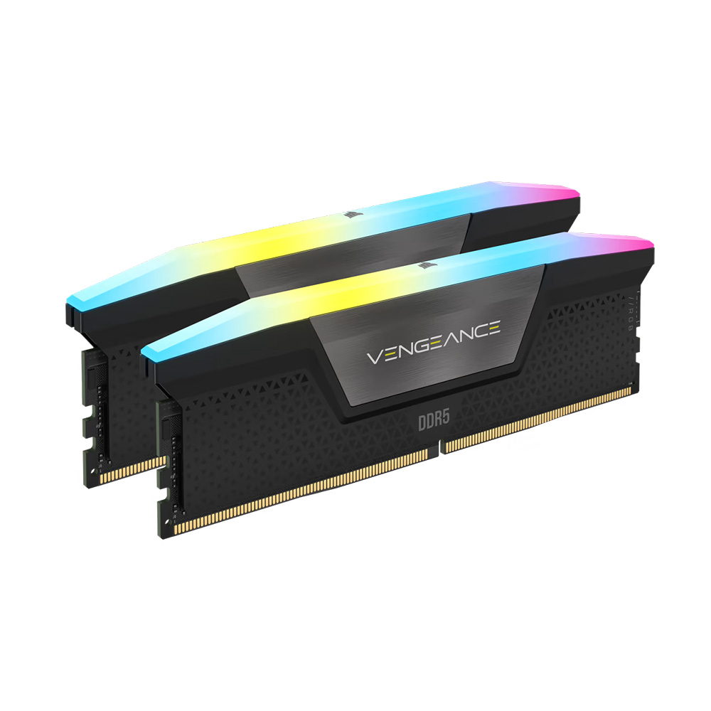 RAM CORSAIR VENGEANCE® RGB 32GB (2x16GB) DDR5 5200Mhz (CMH32GX5M2B5200C40)