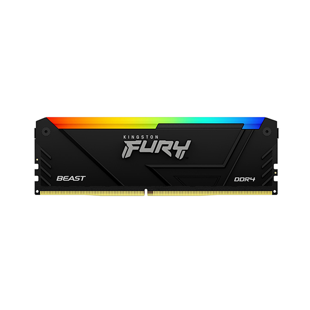Ram Kingston FURY Beast RGB 8GB (1x8GB) DDR4 3200MHz (KF432C16BB2A/8)