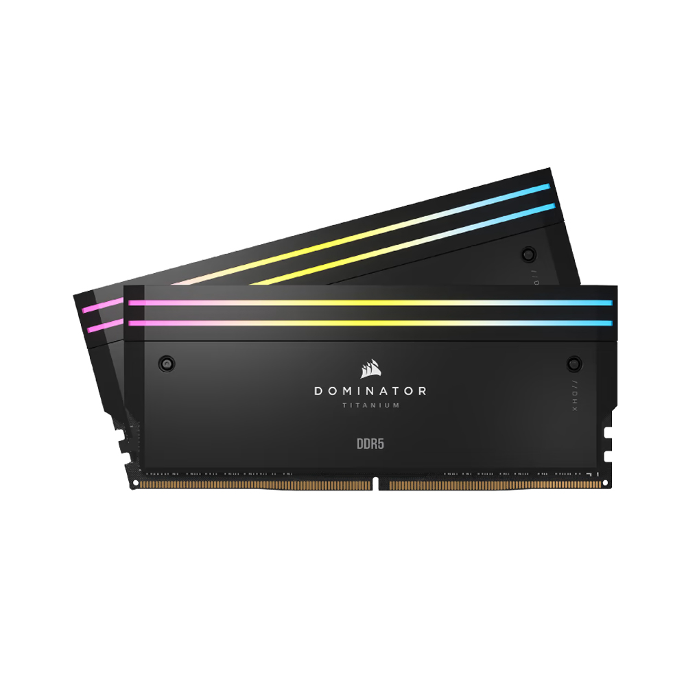 RAM Corsair DOMINATOR TITANIUM RGB 32GB (2x16GB) DDR5 6000MHz Black (CMP32GX5M2B6000C30)