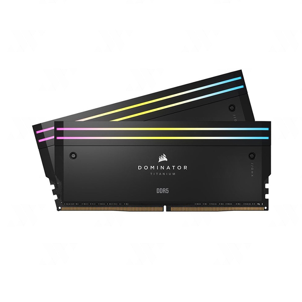 RAM Corsair DOMINATOR TITANIUM RGB 64GB (2x32GB) DDR5 6000MHz Black (CMP64GX5M2B6000C30)