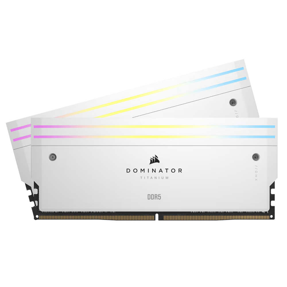 RAM Corsair DOMINATOR TITANIUM RGB 32GB (2x16GB) DDR5 6600MHz White (CMP32GX5M2X6600C32W)