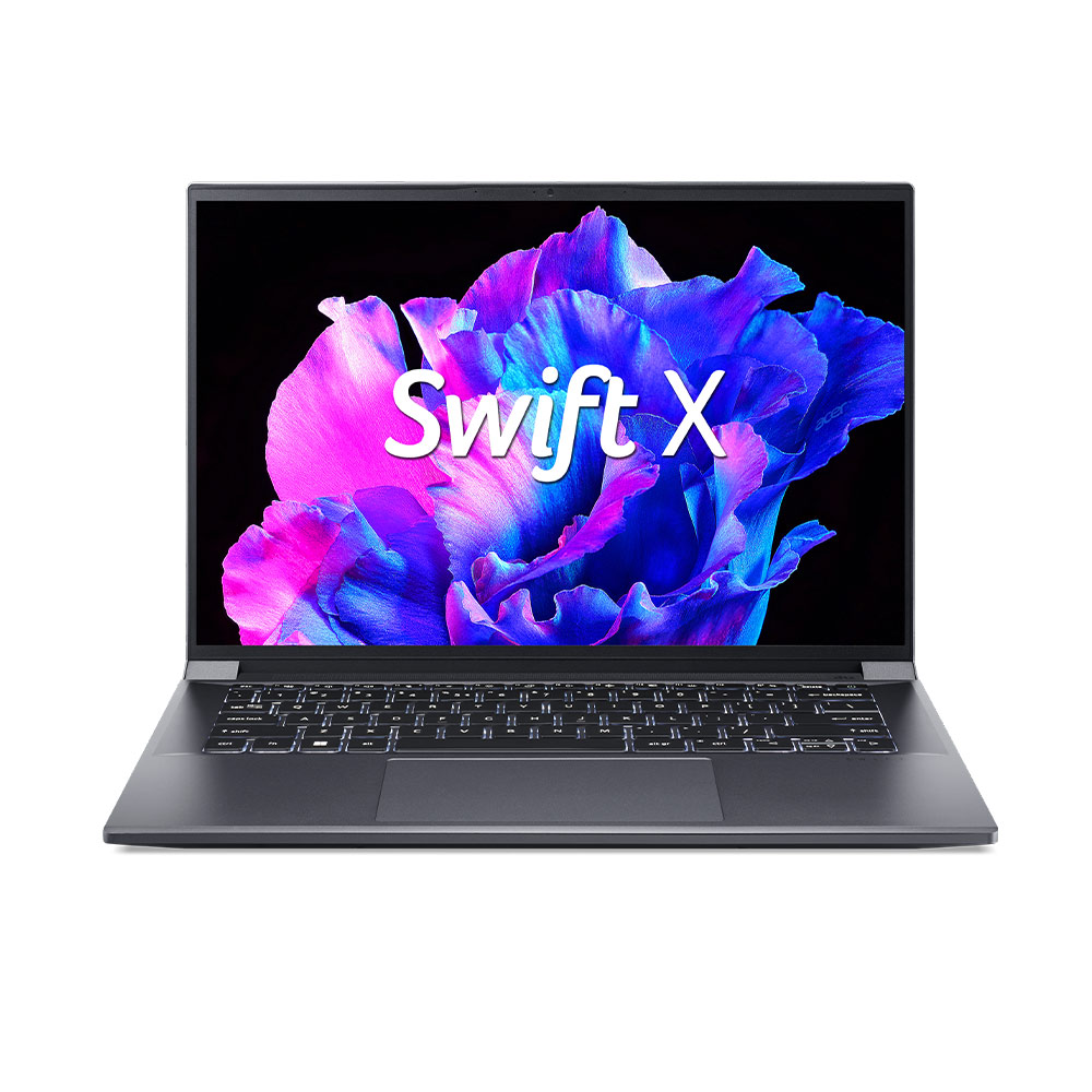 Laptop Acer Swift X 14 SFX14-71G-78SY NX.KEVSV.006 (Intel Core i7-13700H | 32GB | 1TB | RTX 4050 6GB GDDR6 | 14.5 inch 2.8K OLED | Win 11 | Steel Gray)