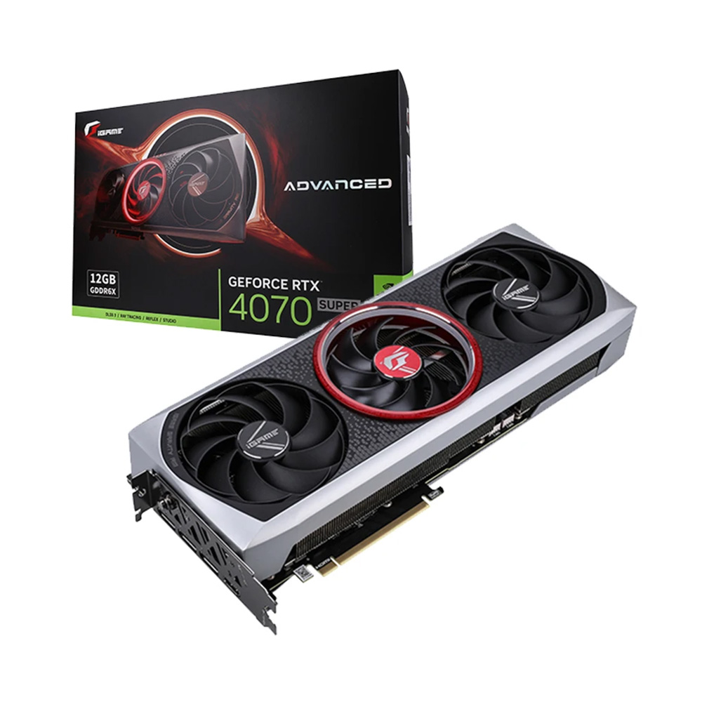VGA COLORFUL IGAME GEFORCE RTX 4070 SUPER ADVANCED OC 12GB-V