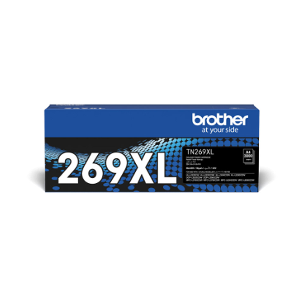 Mực Brother TN269XXLBK (Mực đen cho máy HL-L3240CDW/HL-L3280CDW/DCP-L3560CDW/MFC-L3760CDW/MFC-L8340CDW - 4.500 trang)