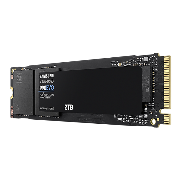 Ổ cứng SSD Samsung 990 EVO 2TB M.2 NVMe M.2 2280 PCIe Gen4.0 x4 MZ-V9E2T0BW