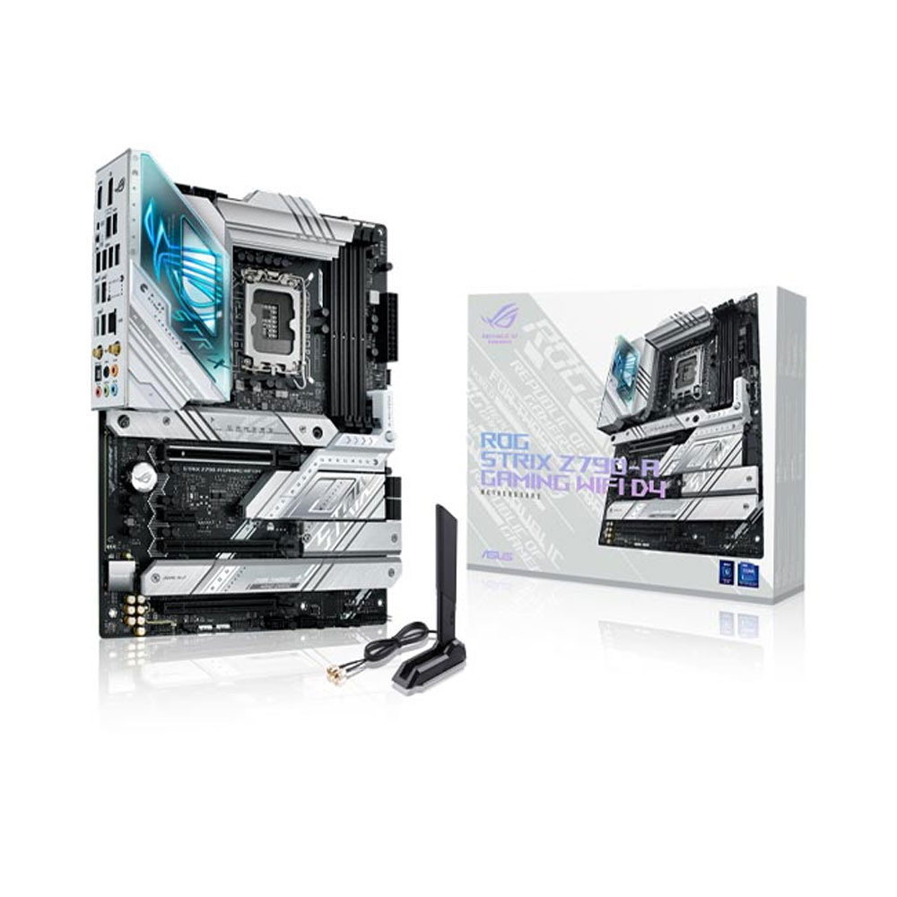 Mainboard Asus ROG STRIX Z790-A GAMING WIFI WHITE DDR4 ( Hàng thanh lý)