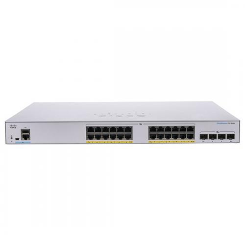 Switch Cisco 24 port 10/100/1000 ports, 4 Gigabit SFP _ CBS250-24T-4G-EU
