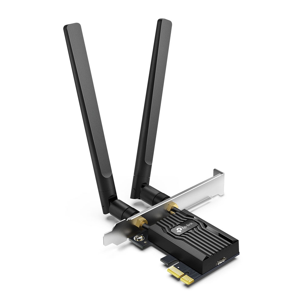 Card mạng Tplink Archer TX55E AX3000 Wi-Fi 6 Bluetooth 5.2 PCIe Adapter