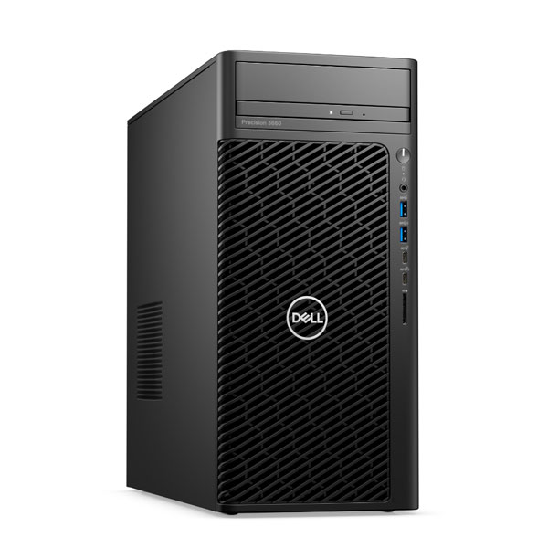 Máy tính trạm Workstation Dell Precision 3660 Tower - 42PT3660D20 ( i5-13500 | 8GB DDR5 | SSD 256GB_ 1TB HDD| NVIDIA T400 | DVDRW | KB_M | 300w | Ubuntu | 3Yr)