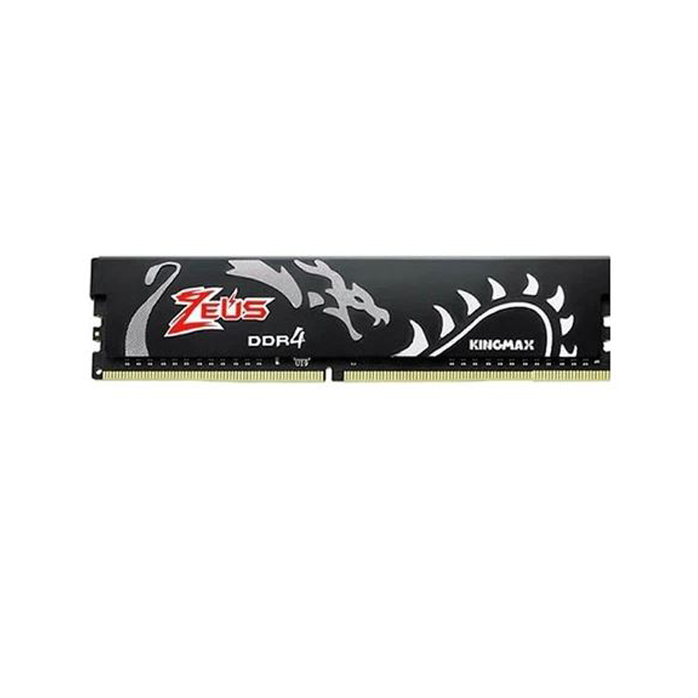 Ram Kingmax 16GB DDR4-3600Mhz HEATSINK Zeus (đen)