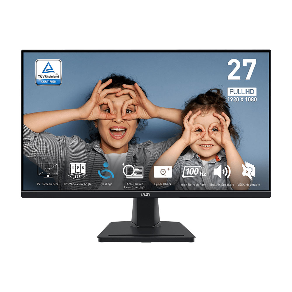 Màn Hình MSI PRO MP275 (27 inch - IPS -FHD - 100Hz -1ms - SPEAKER)