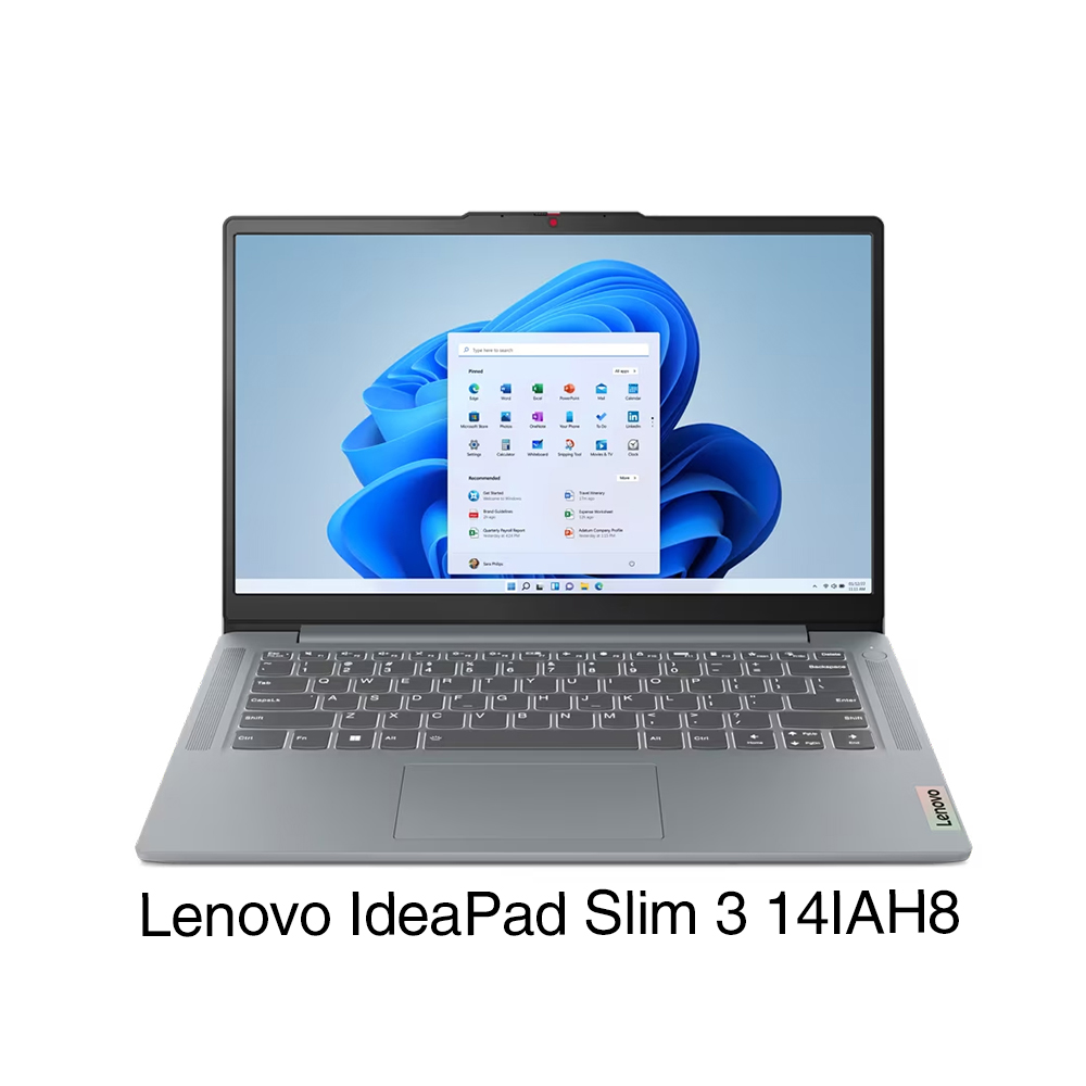 Laptop Lenovo IdeaPad Slim 3 14IAH8 83EQ0004VN (Intel Core i5-12450H | 8GB | 512GB | Intel UHD | 14 inch FHD | Win 11 | Xám)