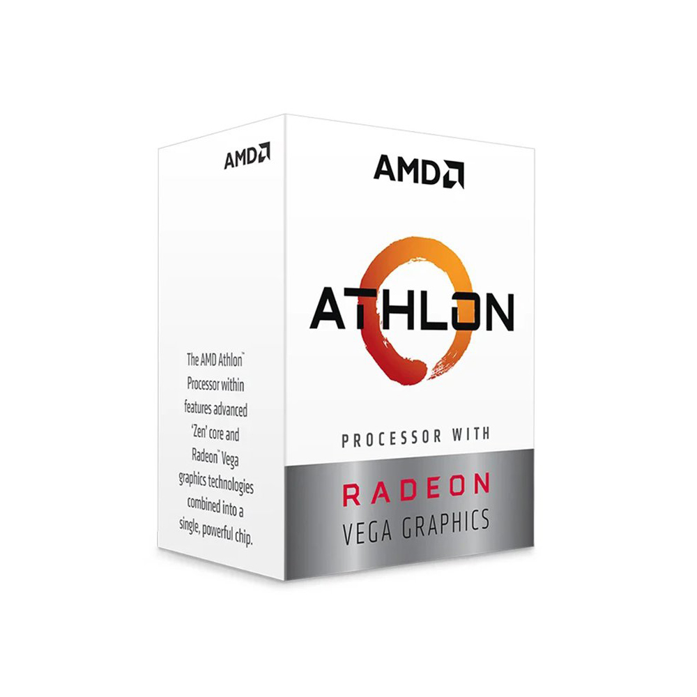 CPU AMD Athlon 3000G (AMD AM4 - 2 Core - 4 Thread)- Hàng Giá Sốc