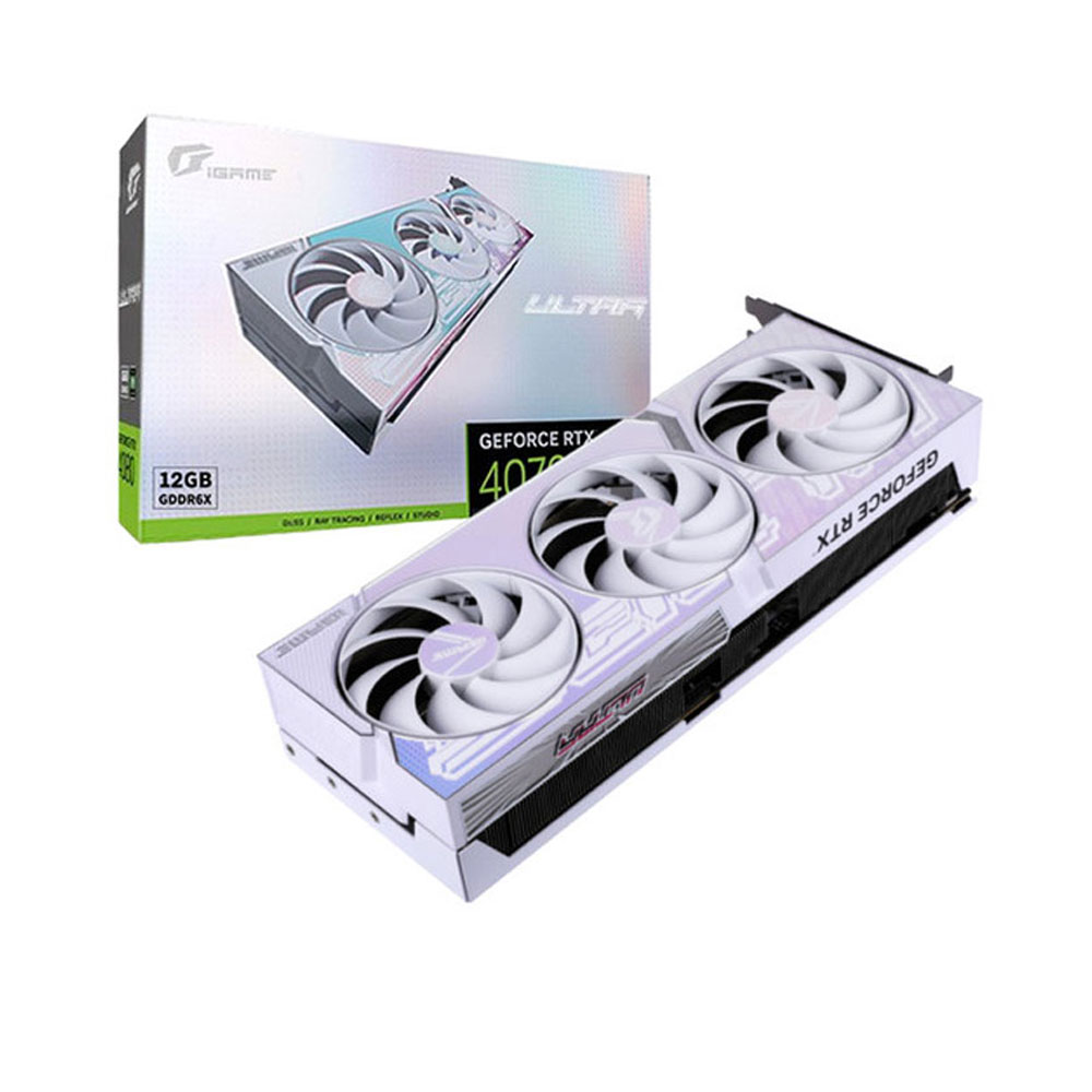 VGA Colorful Igaming Geforce RTX 4070 Ultra White 12GB OC V2-V(Hàng Giá Sốc)