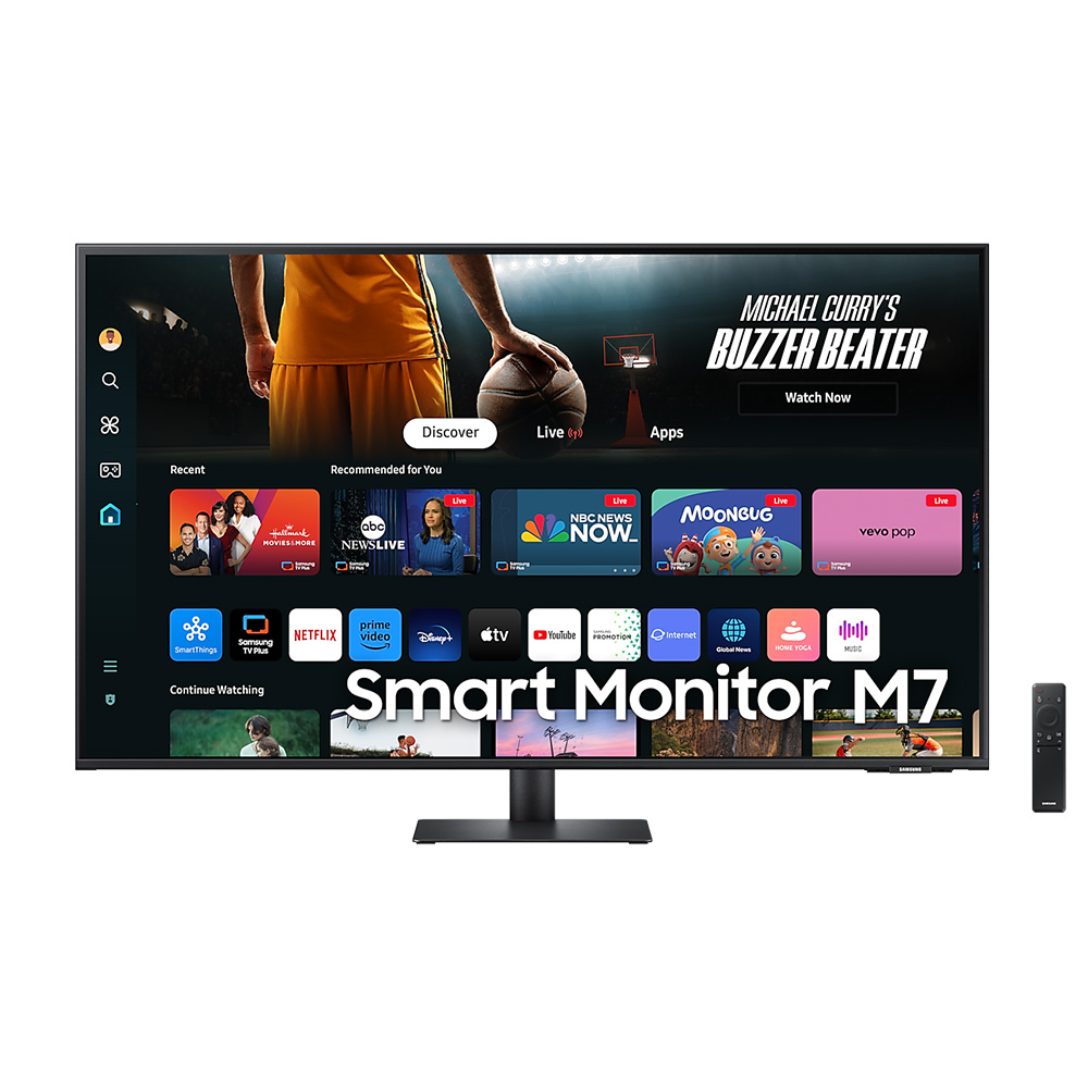 MÀN HÌNH THÔNG MINH SAMSUNG M7 M70D LS43DM702UEXXV (43 INCH - VA - 4K - 4MS - 60HZ)