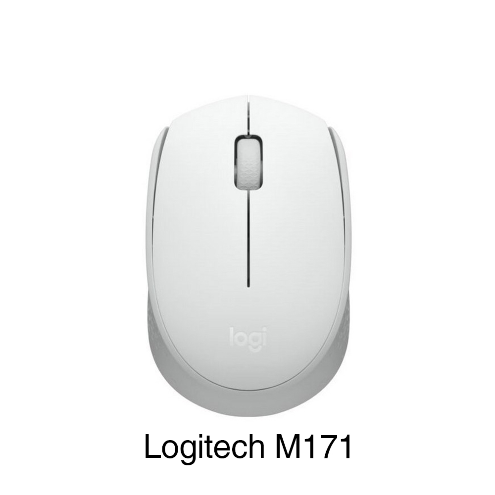 Chuột không dây Logitech M171 Trắng