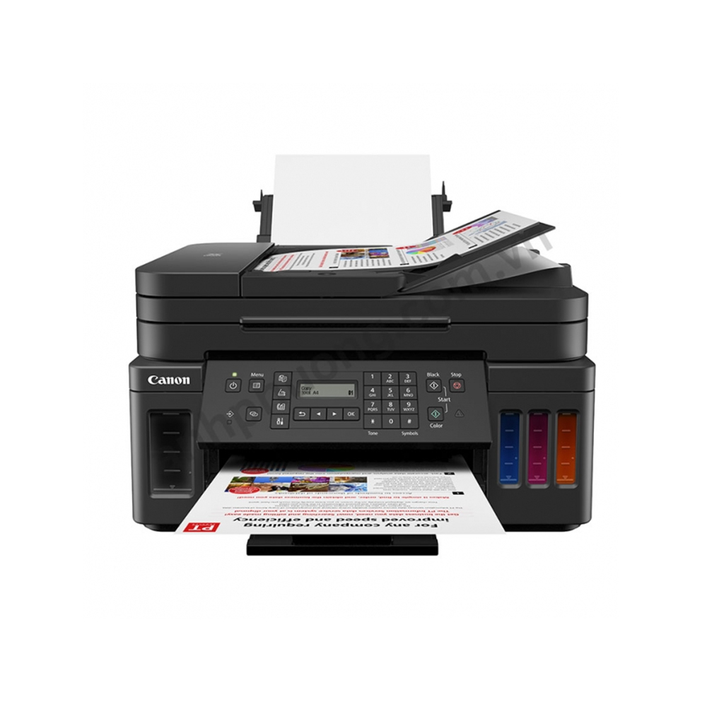 MÁY IN PHUN LIÊN TỤC ĐA NĂNG CANON PIXMA G7070 (IN ĐẢO MẶT| SCAN| COPY| ADF| FAX| A4| A5| USB| LAN| WIFI)