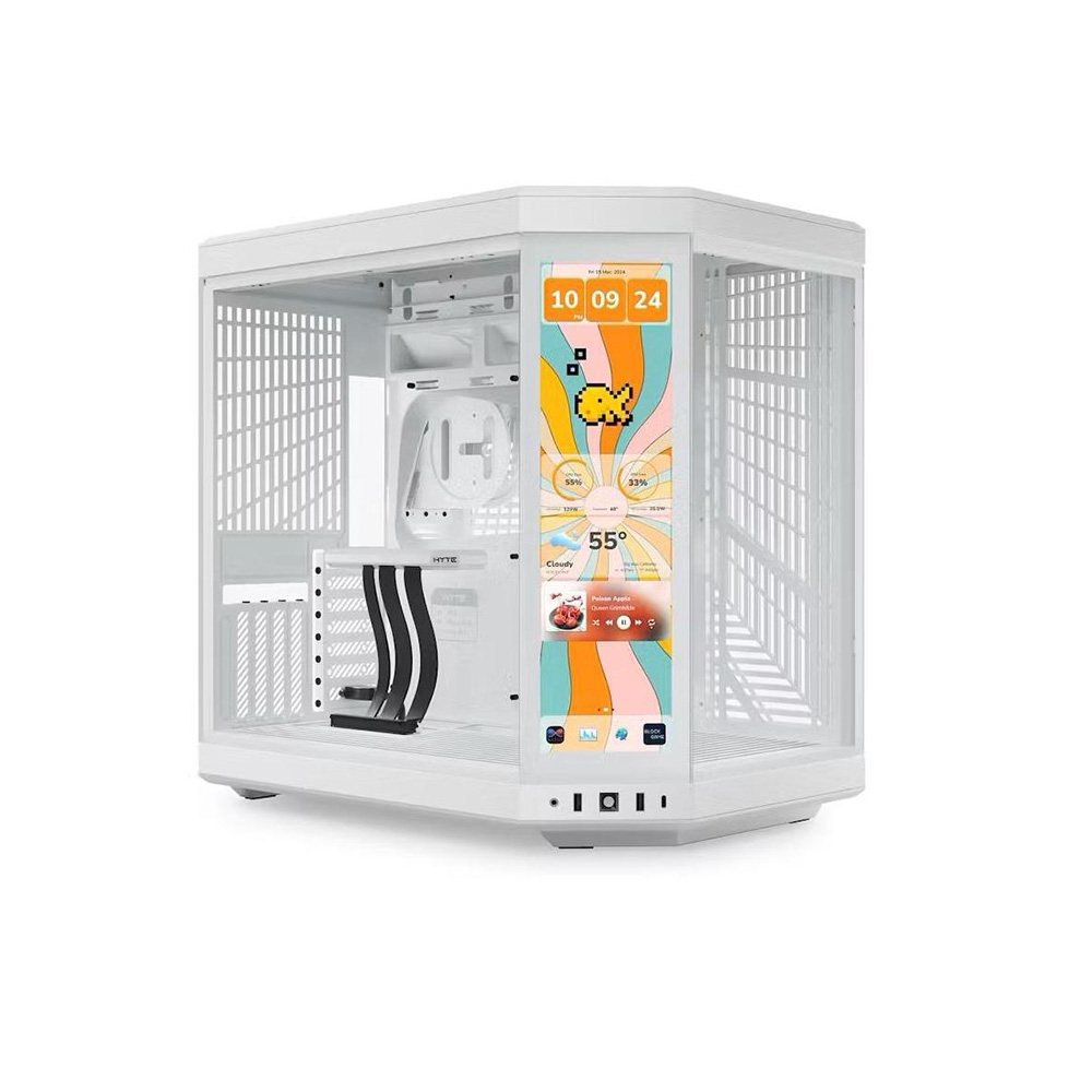 VỎ CASE HYTE Y70 TOUCH INFINITE CASE (SNOW WHITE)