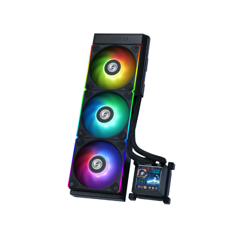 TẢN NHIỆT NƯỚC LIAN LI HYDROSHIFT LCD 360RGB FAN BLACK