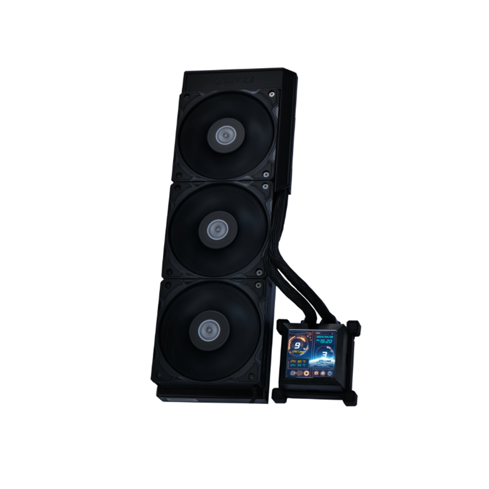 TẢN NHIỆT NƯỚC LIAN LI HYDROSHIFT LCD 360S NON RGB FAN BLACK