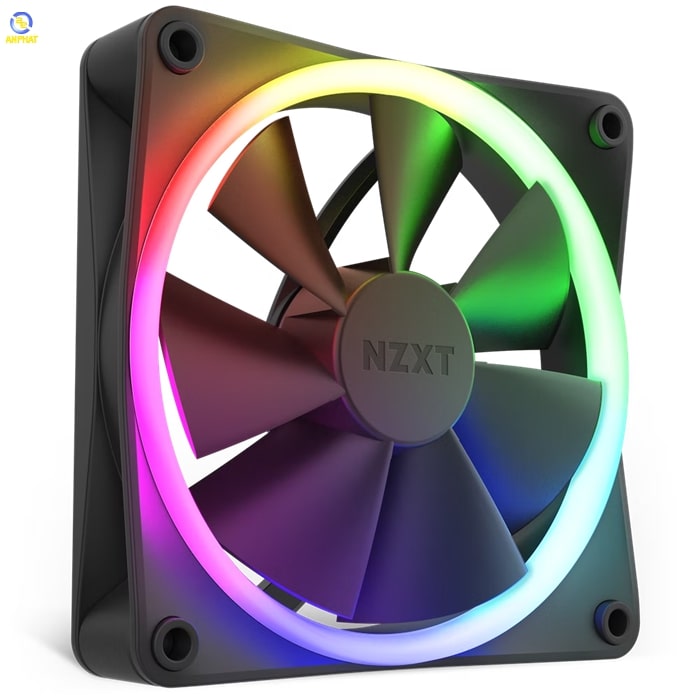 Fan Case NZXT F120RGB - 120mm RGB Fans - Single (Màu Đen) RF-R12SF-B1