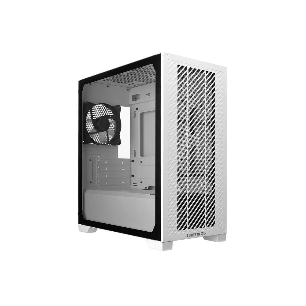 VỎ CASE COOLER MASTER ELITE 301 WHITE (MATX, 1 FAN)