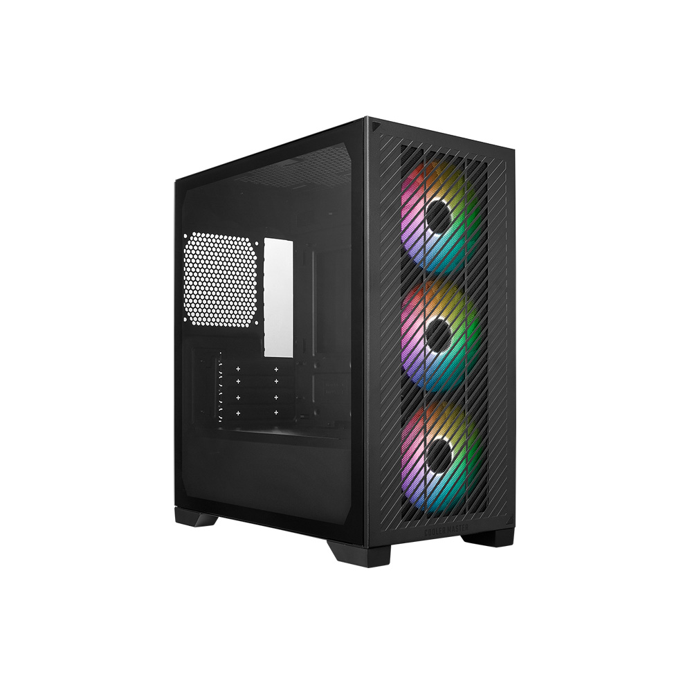 Vỏ Case Cooler Master ELITE 301 (Matx, 3 Fan ARGB)