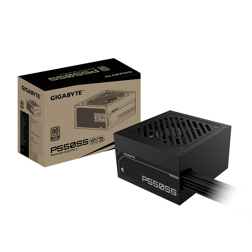 NGUỒN GIGABYTE P550SS 550W (80 PLUS SILVER, ATX 3.0)