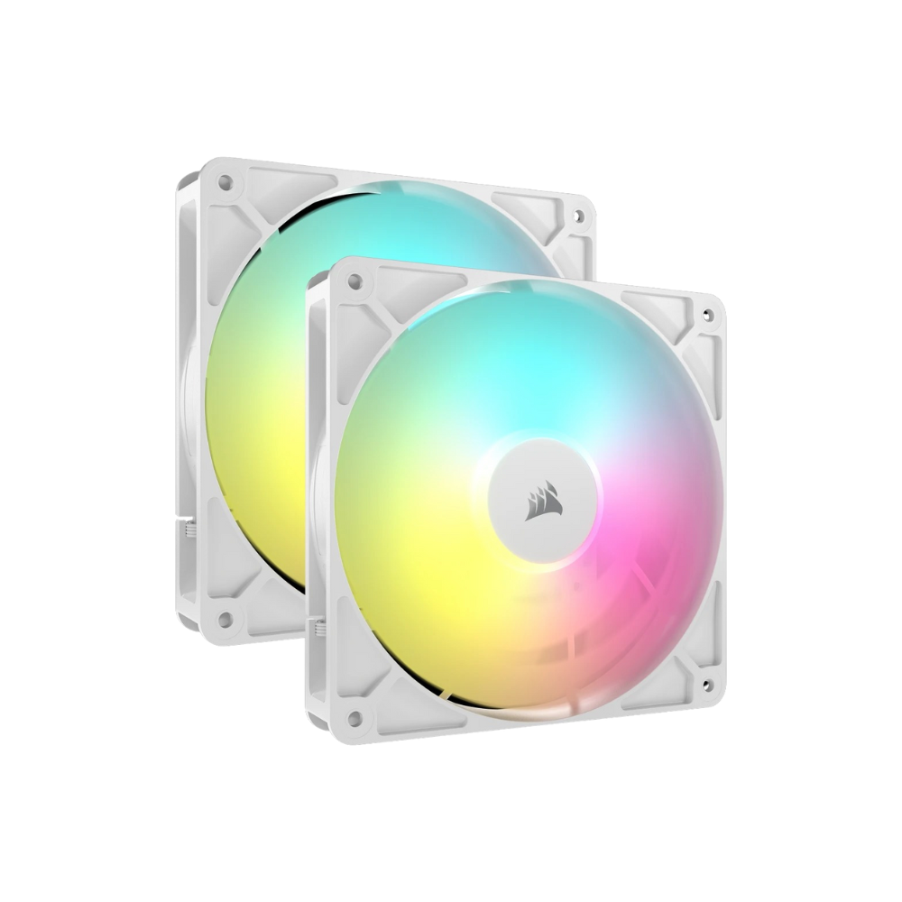 BỘ 2 QUẠT MÁY TÍNH CORSAIR RS140 ARGB WHITE CO-9050187-WW